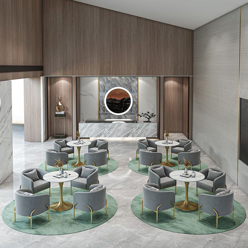 Traditional Luxury Round Dining Site Table Stone Home Furniture with Tulip Base Clearhalo ' dining_table' 'Dining Tables & Seating' 'Dining Tables' 'furn' 'furn_dining_table' 'Furniture' 'furniture_dining_table' 'Kitchen & Dining Furniture' 'kitchen&dining_furn' 'kitchen' 'kitchen_dining_table' 1200x1200_30e12b81-9871-443f-a03f-c95b10bdeae0
