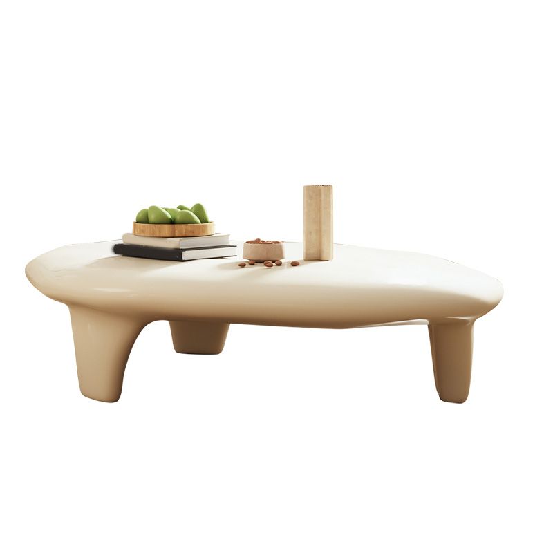 3 Legs Irregular Coffee Table Modern 11.8-In High 1 Single Cocktail Table Clearhalo 'Coffee & Accent Tables' 'Coffee Tables' 'coffee_tables' 'furn' 'furn_coffee_tables' 'Furniture' 'Living Room Furniture' 1200x1200_30e39e7e-2987-45c5-a92b-f2f5d0d4f028