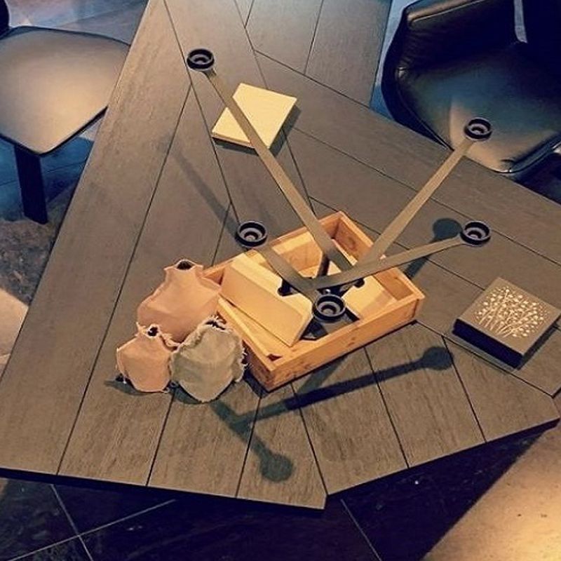 Free Form Office Table Industrial Solid Wood Fixed Working Desk Clearhalo 'furn' 'furn_office_desk' 'Furniture' 'Office Desks' 'Office Furniture' 'office_desk' 1200x1200_30e62990-5f48-44bc-8ec4-639a61b7ed1f