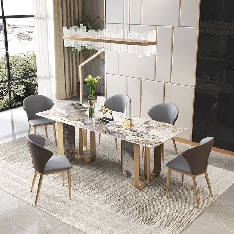 Scandinavian Style 1/3/4/5/6/7/8/9 Pieces Furniture Rectangle Sintered Stone Dining Set Clearhalo 'Dining Room Sets' 'Dining Tables & Seating' 'dining_room_set' 'furn' 'furn_dining_room_set' 'Furniture' 'furniture_dining_room_set' 'Kitchen & Dining Furniture' 'kitchen&dining_furn' 'kitchen' 1200x1200_30e76ed4-1efd-49f5-b049-9ce6137b28a9