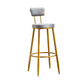 Modern Style Metal Bar Stool with Footrest Bistro Light Luxury Bar Stool Clearhalo 'Bar Furniture' 'Bar Stools' 'bar_stools' 'furn' 'furn_bar_stools' 'furniture_bar_stools' 'Kitchen & Dining Furniture' 'kitchen&dining_furn' 'kitchen' 'kitchen_furn' Furniture' 1200x1200_30fb3de4-293d-4e6d-9e7a-a38c257536b5