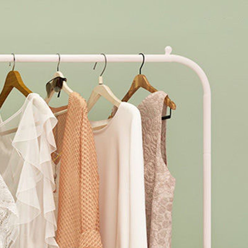 Stable Metallic Coat Hanger Free Standing Coat Rack With Storage Shelving Clearhalo 'Entry & Mudroom Furniture' 'furn' 'furn_hall_tree_coat_racks' 'Furniture' 'Hall Trees & Coat Racks' 'hall_tree_coat_racks' 1200x1200_30ff0cf0-d43c-4df2-8017-84e2c7ad44d0