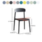 Modern Stackable Plastic Chair Open Back Dining Side Chair for Dining Room Clearhalo 'Dining Chairs' 'Dining Tables & Seating' 'dining_chair' 'furn' 'furn_dining_chair' 'Furniture' 'furniture_dining_chair' 'Kitchen & Dining Furniture' 1200x1200_3100f625-ed13-45c3-a3d6-df230c124884