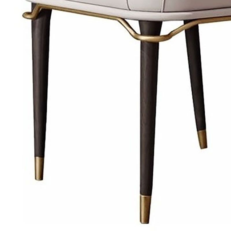 Glam Solid Wood Kitchen and Dining Room Chair Wingback Side Chair Clearhalo 'Dining Chairs' 'Dining Tables & Seating' 'dining_chair' 'furn' 'furn_dining_chair' 'Furniture' 'furniture_dining_chair' 'Kitchen & Dining Furniture' 1200x1200_3101e29f-9770-4800-a3ad-0d81171d6629