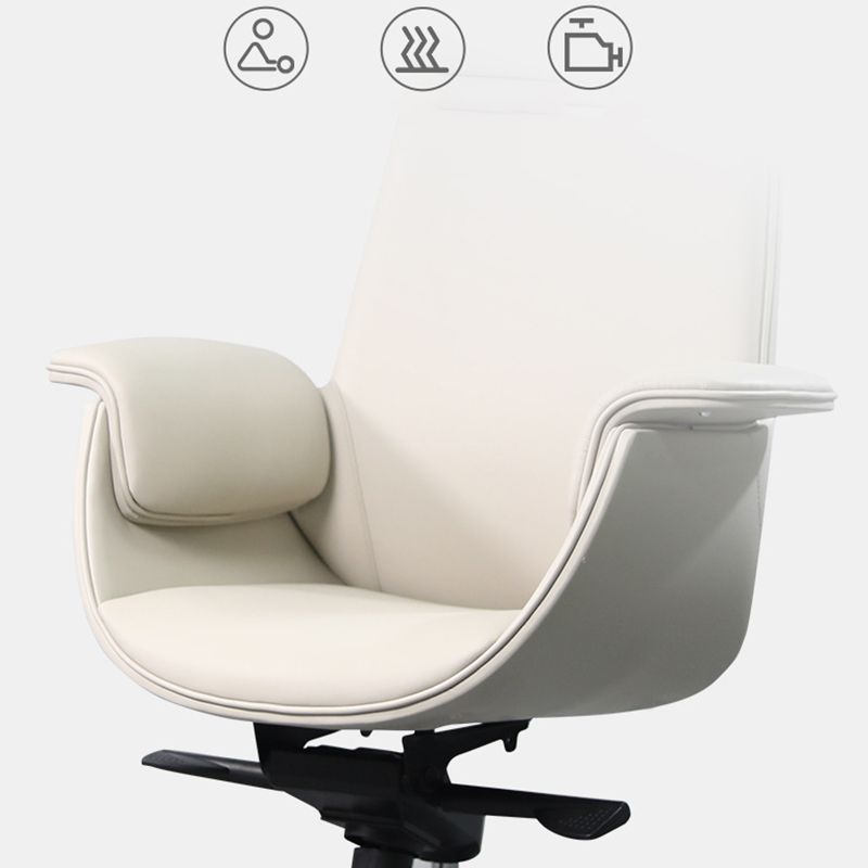 Modern Arms Included Chair High-Back Leather Desk Chair with Wheels Clearhalo 'furn' 'furn_office_chair' 'Furniture' 'Office Chairs' 'Office Furniture' 'office_chair' 1200x1200_3105f1a9-3755-4107-a022-a53caa4bd632