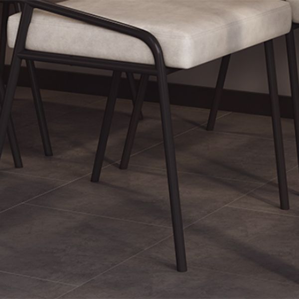Industrial PU Leather Dining Chair Open Back Upholstered Dining Side Chair Clearhalo 'Dining Chairs' 'Dining Tables & Seating' 'dining_chair' 'furn' 'furn_dining_chair' 'Furniture' 'Kitchen & Dining Furniture' 1200x1200_310988eb-ec2e-4b7f-a7c3-4b3dab1b0d2f