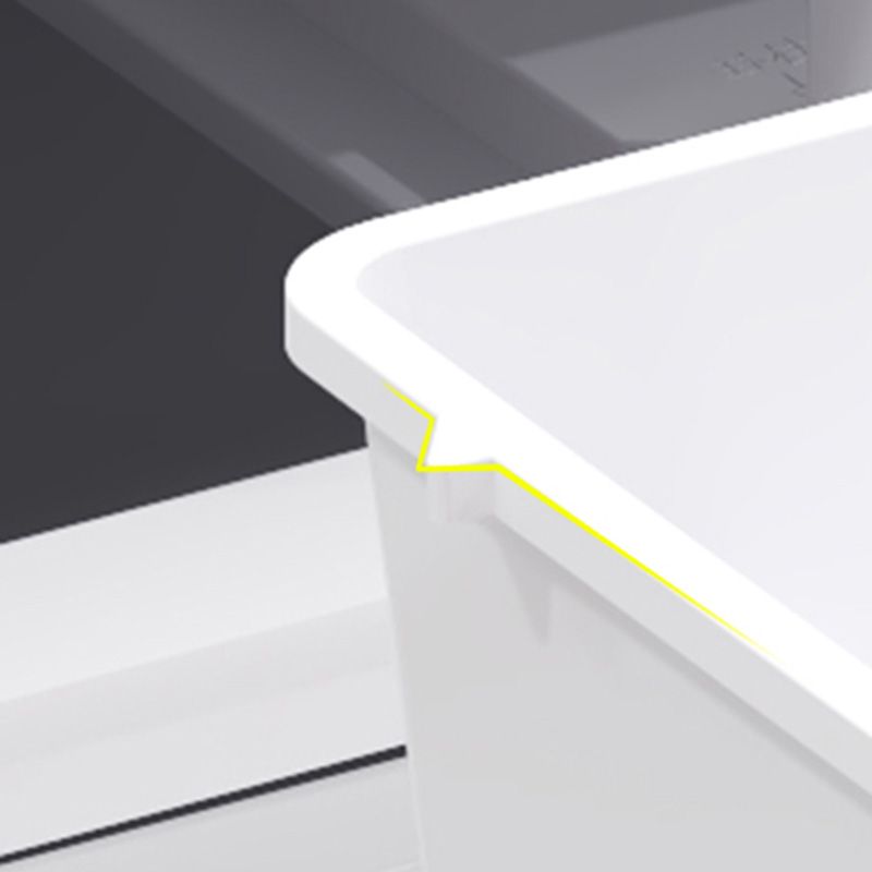 Rechthoekige plastic opbergkast tiener stijl eenvoudige slaapkamergarderobe