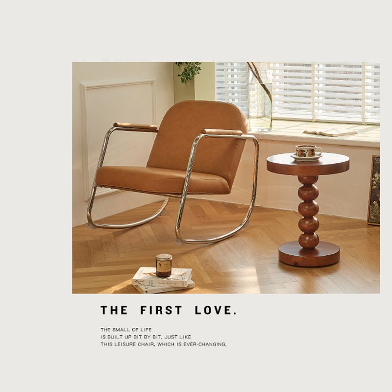 Round Solid Wood Side Table Scandinavian 20" Tall Pedestal End Table Clearhalo 'Coffee & Accent Tables' 'End & Side Tables' 'end_side_tables' 'furn' 'furn_end_side_tables' 'Furniture' 'Living Room Furniture' 1200x1200_310ca629-1eb1-4ecd-b6bb-91cef786ca0d