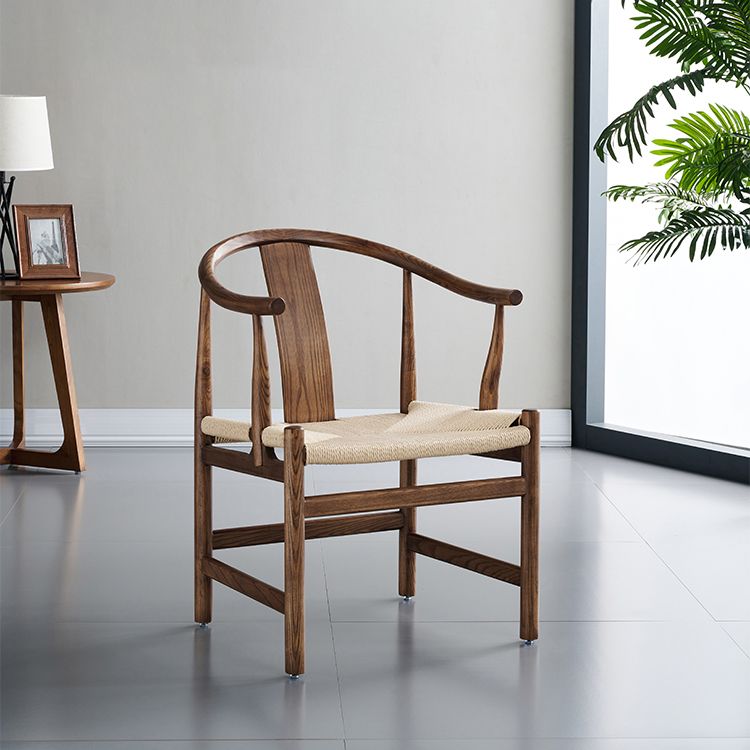 Solid Wood Traditional Dining Chairs Slat Back Kitchen Armchairs Clearhalo ' kitchen&dining_furn' 'Dining Chairs' 'Dining Tables & Seating' 'dining_chair' 'furn' 'furn_dining_chair' 'Furniture' 'furniture_dining_chair' 'Kitchen & Dining Furniture' 'kitchen' 1200x1200_3110d12f-4a6d-4873-bfc0-da8b7032de31