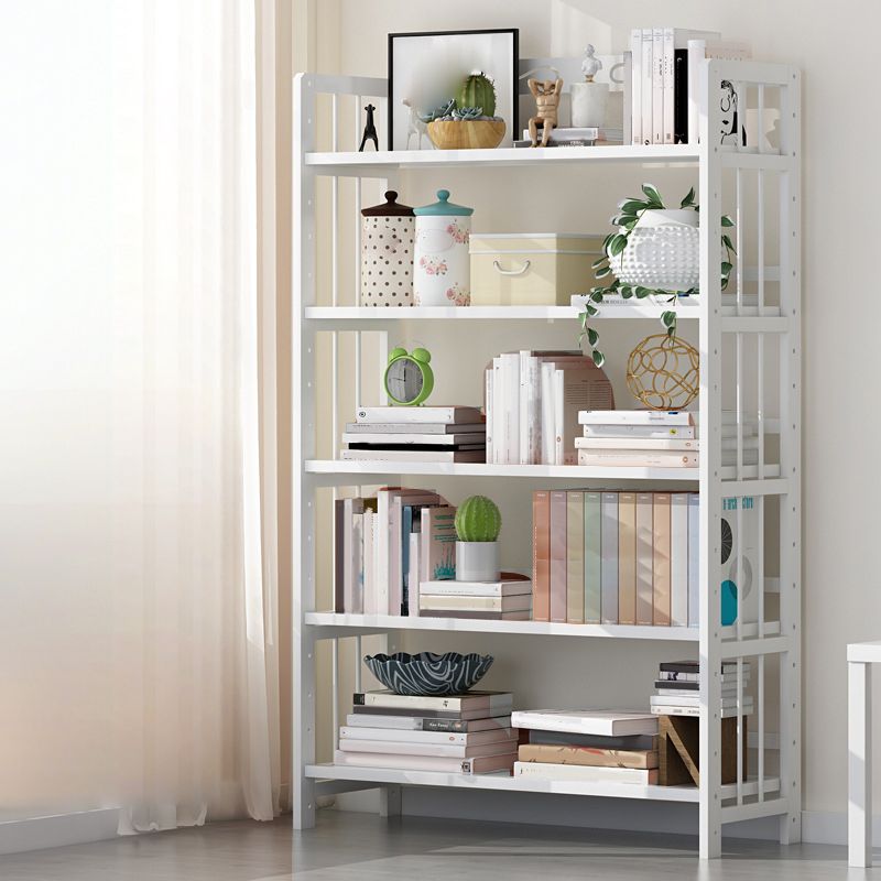Bamboo Contemporary Bookshelf Etagere Shelf Bookcase with Shelves Clearhalo 'Bookcases' 'furn' 'furn_bookcases' 'Furniture' 'Office Furniture' 1200x1200_3111a169-b454-4e73-9d29-579dc5000b50