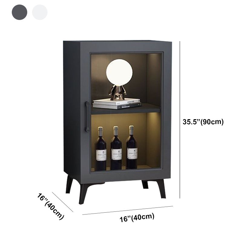 Sideboard in legno ingegnerizzato per porte in vetro contemporanea per sala da pranzo