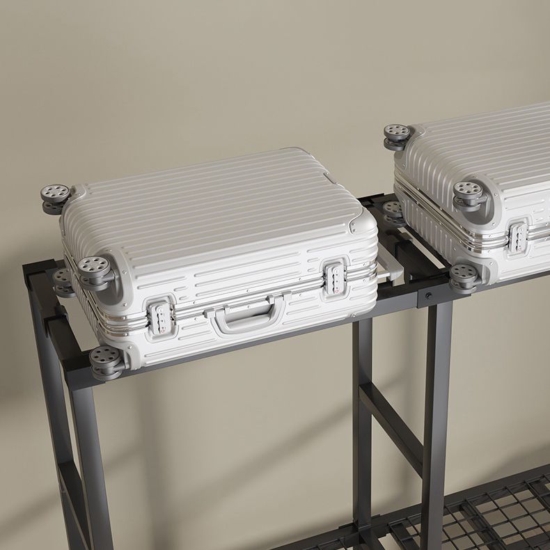 Metal Frame Freestanding Wardrobe Foldable Wardrobe with Garment Rod