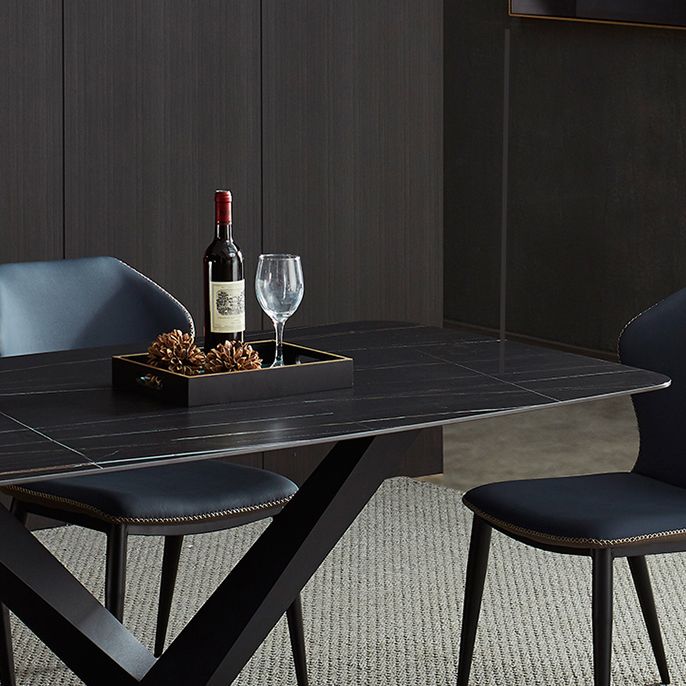 Modern 1/2/5/7 Pieces Dining Set Sintered Stone Dining Table Set Clearhalo 'Dining Room Sets' 'Dining Tables & Seating' 'dining_room_set' 'furn' 'furn_dining_room_set' 'Furniture' 'furniture_dining_room_set' 'Kitchen & Dining Furniture' 'kitchen&dining_furn' 'kitchen' 1200x1200_3114689a-0771-4a84-a1d5-537a0d7bc3eb