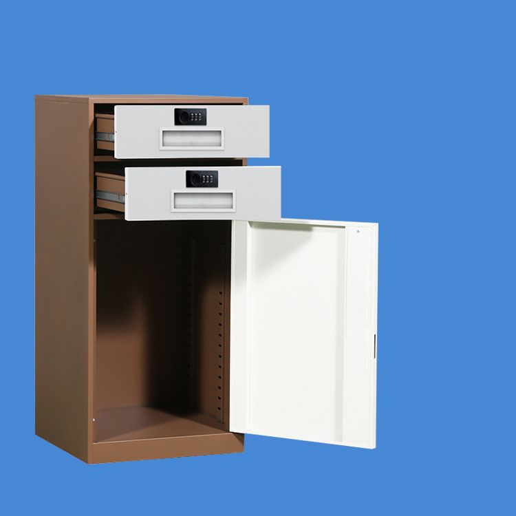 Industrial Metal Cabinet Vertical File Cabinet with Drawers and Storage Clearhalo 'Filing Cabinets' 'filling_cabinets' 'furn' 'furn_filling_cabinets' 'Furniture' 'Office Furniture' 1200x1200_3116ebf9-7118-49f8-b75e-a0422a8607df