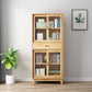 Modern Style Bookshelf Closed Back Standard Wooden Bookcase for Home