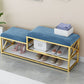 14" W Glam Seating Bench Cushioned Rectangle Shoe Storage Entryway and Bedroom Bench Clearhalo 'Benches' 'Chairs & Seating' 'furn' 'furn_benches' 'Furniture' 'Living Room Furniture' 1200x1200_311d9238-ba75-4b2c-9864-3fec56e917e7