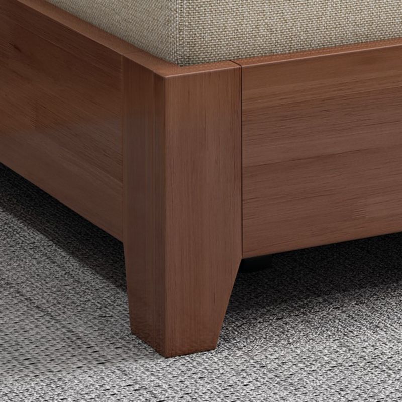 32.28" Wide Sofa Bed Linen Sleeper Sofa with Upholstered and Storage Box