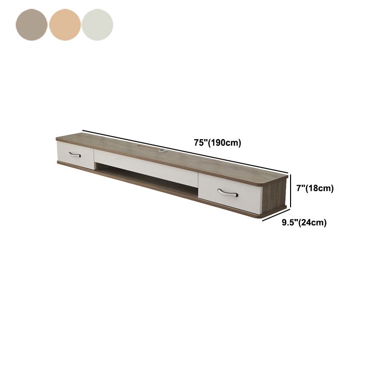 Console TV in stile TV in legno in stile contemporaneo