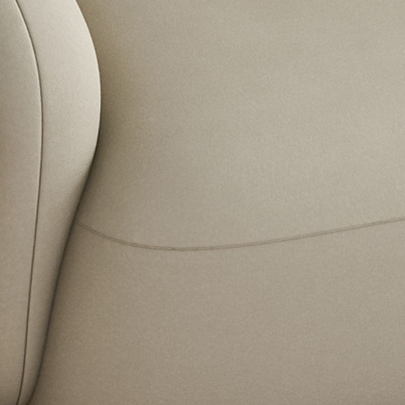 Chaise de canapé unique Scandinave Scandinave Scandinave Chaise de bras de dos fixe pour le salon