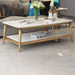 Mesa de cóctel Glam Coffee Mesa de cóctel de 4 patas con almacenamiento