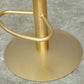 2/3 Pieces Oval Glam Bar Stool and Table Set for Dining Room
