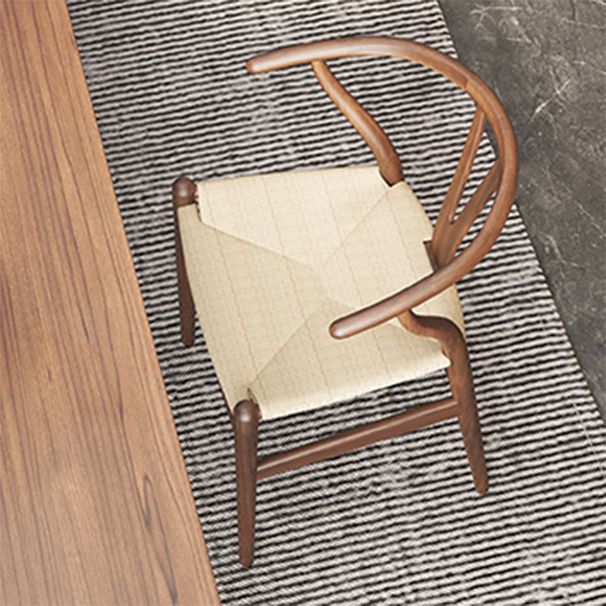 Set di mobili da pranzo moderni 1/6 pezzi tavolo da pranzo in legno massiccio marrone scuro