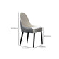 Modern Dining Set 1/5/7 Pcs Round Sintered Stone Dining Table with Upholstered Chairs