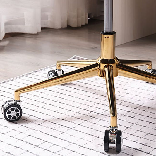 Modern Fixed Arms Desk Chair Adjustable Seat Height Office Chair with Wheels Clearhalo 'furn' 'furn_office_chair' 'Furniture' 'Office Chairs' 'Office Furniture' 'office_chair' 1200x1200_312f0ac8-bc82-4aeb-8533-e8c7e6405b4b