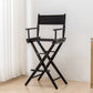 Industrial Backrest Arm Counter Stool Solid Wood Bar Stool with Canvas Cushion Clearhalo 'Bar Furniture' 'Bar Stools' 'bar_stools' 'furn' 'furn_bar_stools' 'Furniture' 'Kitchen & Dining Furniture' 1200x1200_3135429d-b301-4752-a3aa-fd63ef6ee878