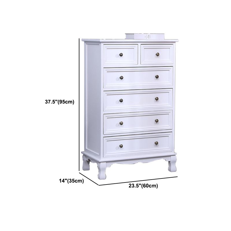 Nautische matte Oberfläche Aufbewahrungstruhe Massivholz Schlafzimmer Kommode