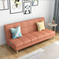 Contemporary Cushions Armless Living Room with Storage Settee