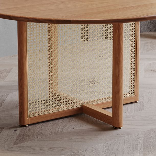 Solid Wood Dining Table Simplicity Style Dinette Table for Dining Room Clearhalo ' dining_table' 'Dining Tables & Seating' 'Dining Tables' 'furn' 'furn_dining_table' 'Furniture' 'furniture_dining_table' 'Kitchen & Dining Furniture' 'kitchen&dining_furn' 'kitchen' 'kitchen_dining_table' 1200x1200_313ed6be-7a74-406c-b99a-cbabc769cdd6