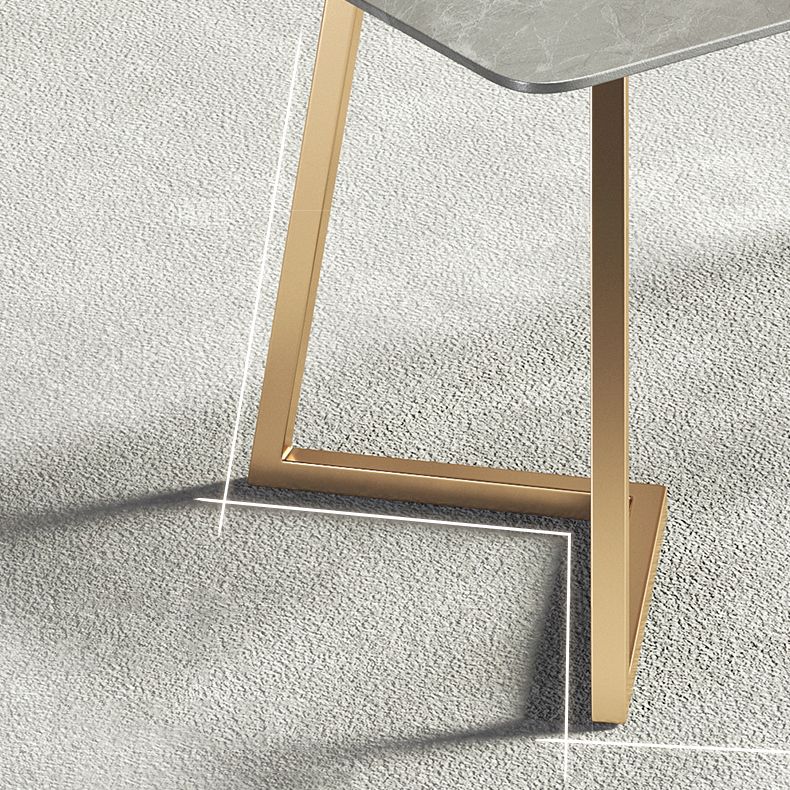 Metal Traditional Luxury Rectangle Table Sintered Stone Table with Sled Base Clearhalo ' dining_table' 'Dining Tables & Seating' 'Dining Tables' 'furn' 'furn_dining_table' 'Furniture' 'furniture_dining_table' 'Kitchen & Dining Furniture' 'kitchen&dining_furn' 'kitchen' 'kitchen_dining_table' 1200x1200_313edd73-bd88-48d9-aa07-af7899d48142