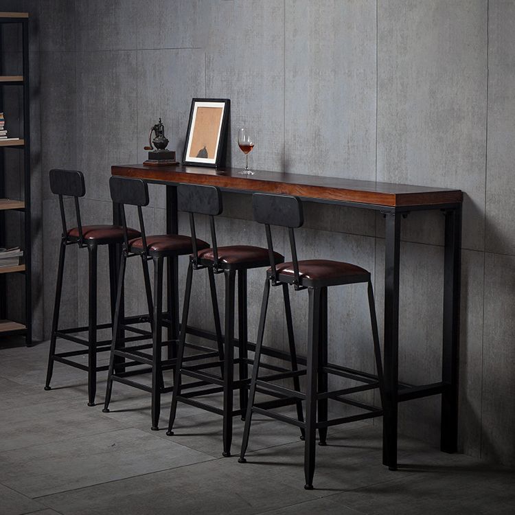 Tavolo da vino glam poggiapieno rettangolo travestle tavolo da cocktail in legno massiccio