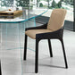 Contemporary Metal Dining Arm Chair Faux Leather Dining Chairs for Home Use Clearhalo ' kitchen&dining_furn' 'Dining Chairs' 'Dining Tables & Seating' 'dining_chair' 'furn' 'furn_dining_chair' 'Furniture' 'furniture_dining_chair' 'Kitchen & Dining Furniture' 'kitchen' 1200x1200_3145115b-99d8-4ccf-b691-108d044bc7dc