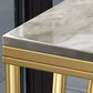 Glam Rectangular Counter Height Pub Set 1/4 Pieces Table and Stool Set Clearhalo 'Bar Furniture' 'furn' 'furn_home_bar_bar_sets' 'Furniture' 'Home Bars & Bar Sets' 'home_bar_bar_sets' 'Kitchen & Dining Furniture' 1200x1200_31452de9-04e4-4217-a4a2-802f53dd943d