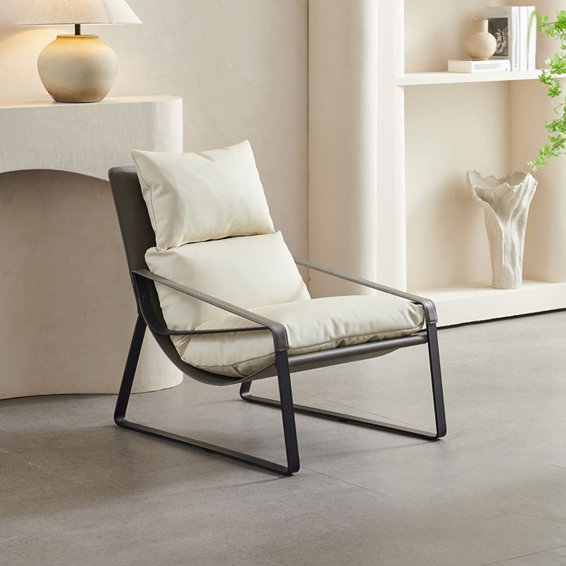 Sedia a faux reclinabile standard contemporanea e sedia reclinabile per la camera da letto