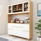 Contemporary Dining Hutch Wood Storage Cabinet for Dining Room