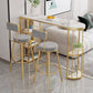 Low Back Bar Stools Glam Armless Dining Stools with Metal Base Clearhalo 'Bar Furniture' 'Bar Stools' 'bar_stools' 'furn' 'furn_bar_stools' 'Furniture' 'Kitchen & Dining Furniture' 1200x1200_314ee8f1-cab8-430b-8715-ec1d6333c2c0