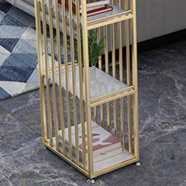 Glam Pub Table Double Pedestal Bar Height Rectangle Bar Table for Bar Clearhalo 'Bar Furniture' 'Bar Tables' 'bar_tables' 'furn' 'furn_bar_tables' 'Furniture' 'Kitchen & Dining Furniture' 1200x1200_314f67fe-7715-4c85-bb95-5bda41c866e1