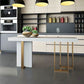 White Marble Top Bar Table Glam Metal and Stone Frame Pub Table Clearhalo 'Bar Furniture' 'Bar Tables' 'bar_tables' 'furn' 'furn_bar_tables' 'Furniture' 'Kitchen & Dining Furniture' 1200x1200_314fbd6c-c758-4ed4-8208-cdb1867920eb