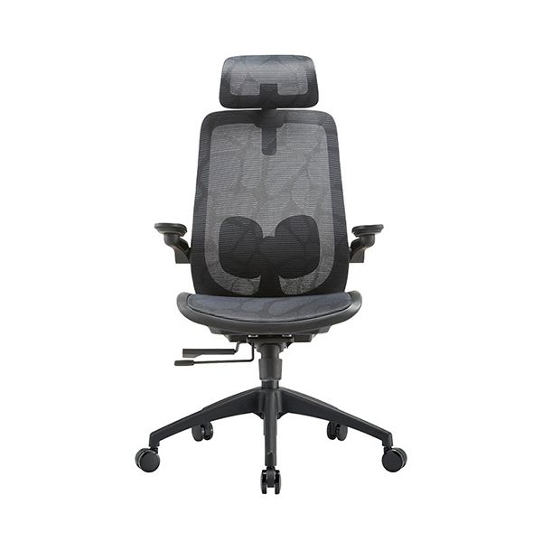 Adjustable High Back Office Chair Lumbar Support Contemporary Chair Clearhalo 'furn' 'furn_office_chair' 'Furniture' 'Office Chairs' 'Office Furniture' 'office_chair' 1200x1200_314fd8ec-e498-4cf0-8e5b-a1ad16e7c535