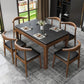 Contemporary Dining Room Dinner Table Solid Wood 4 Legs Dining Table Clearhalo 'Dining Tables & Seating' 'Dining Tables' 'dining_table' 'furn' 'furn_dining_table' 'Furniture' 'Kitchen & Dining Furniture' 1200x1200_3153e742-da59-4c5f-9664-838683b436d2