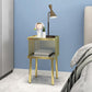 23 inch H Nightstand Moderne Open opbergsteen Toppoten Inbegrepen nachttafel