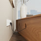 Natural Engineered Wood TV Console Modern Cable Management Media Console