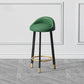 Contemporary Swivel Barstool Matte Finish Upholstered Bar Stools Clearhalo 'Bar Furniture' 'Bar Stools' 'bar_stools' 'furn' 'furn_bar_stools' 'Furniture' 'Kitchen & Dining Furniture' 1200x1200_315c8f11-d6dc-4168-ab7d-5994b9c3af6c