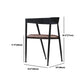 Modern Round Solid Wood Dining Set 1/2/3/4/5 Pieces Dining Set