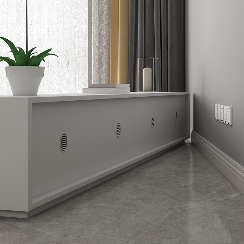 16 " D Modern Wooden White TV Stand Console Closed Storage TV Stand with 3 / 4 Drawers Clearhalo 'furn' 'furn_tv_stands_entertainment_centers' 'Furniture' 'Living Room Furniture' 'TV Stands & Entertainment Centers' 'TV Stands & Media Storage Furniture' 'tv_stands_entertainment_centers' 1200x1200_3160584f-611e-4ebd-94a2-dc2cbe790046