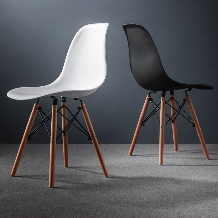 Modern Style Plastic Dining Chair Home Side Solid Back Chair for Kitchen Clearhalo ' kitchen&dining_furn' 'Dining Chairs' 'Dining Tables & Seating' 'dining_chair' 'Furniture' 'furniture_dining_chair' 'Kitchen & Dining Furniture' 'kitchen' 1200x1200_31610632-109a-4375-b911-6bf14b281aa5