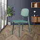 Modern Chair Dining Armless Chair with Plastic Legs for Kitchen Clearhalo ' kitchen&dining_furn' 'Dining Chairs' 'Dining Tables & Seating' 'dining_chair' 'furn' 'furn_dining_chair' 'Furniture' 'furniture_dining_chair' 'Kitchen & Dining Furniture' 'kitchen' 1200x1200_316179b4-1110-46e9-a937-7b54469914e2